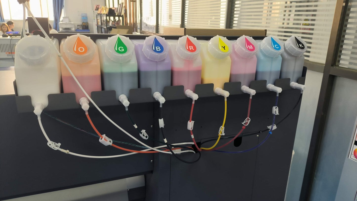 NEXUS MODEL #6 - 24 Inch Wide Format - DTF Printer & Shaker / Oven Bundle / 3 - i3200 Printheads / 9 Color Ink System